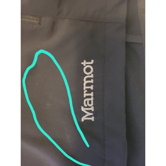 Marmot Soft Shell Full Zip Vest Men’s 2XL Outdoors Hiking PERSONAL EMBROIDERY - Picture 4 of 16